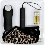 Stringtanga mit Vibrationskugel und mit Fernbedienung, Schwarz von Baile Stimulating | Fesselliebe.de
