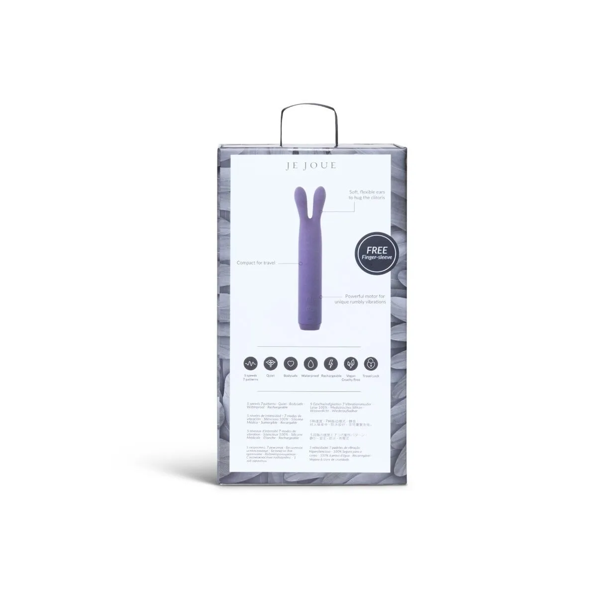 Vibrierende Kugel Rabbit Lila von Je Joue | Fesselliebe.de