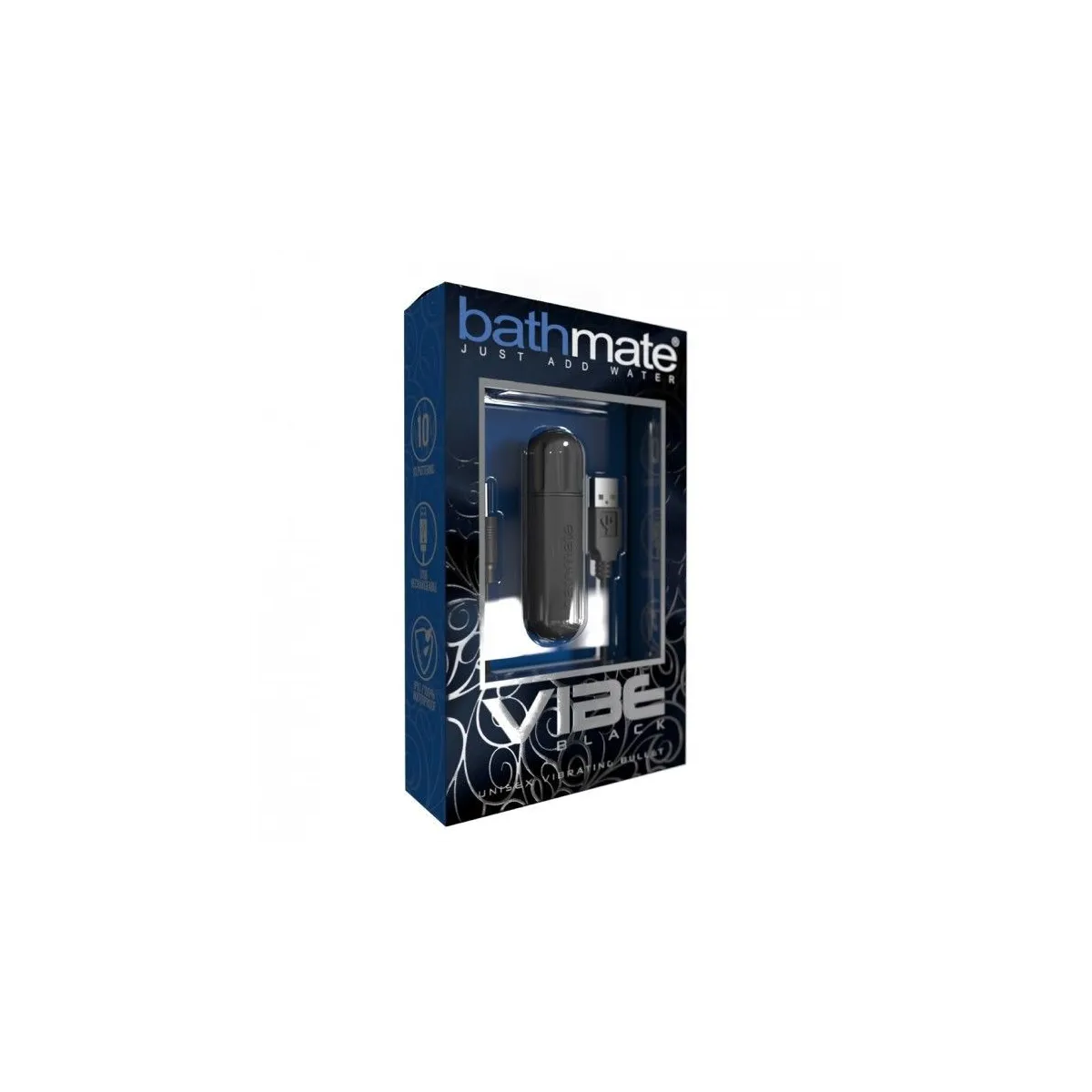 Vibe Schwarze Vibrationskugel von Bathmate | Fesselliebe.de