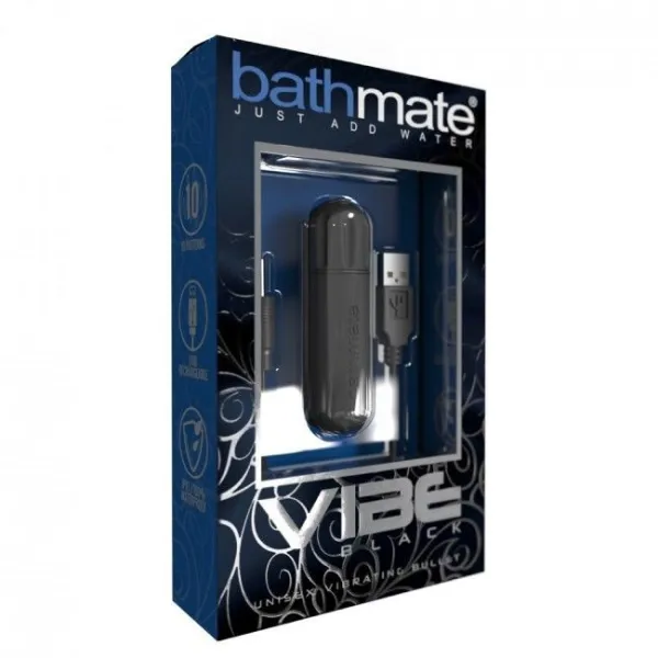 Vibe Schwarze Vibrationskugel von Bathmate | Fesselliebe.de