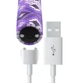 Rechargeable Snake Purple Magnetic Bullet 10v von Custom Bullets