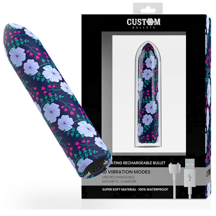 Aufladbare Bullet Spring 10 Intensities von Custom Bullets | Fesselliebe.de