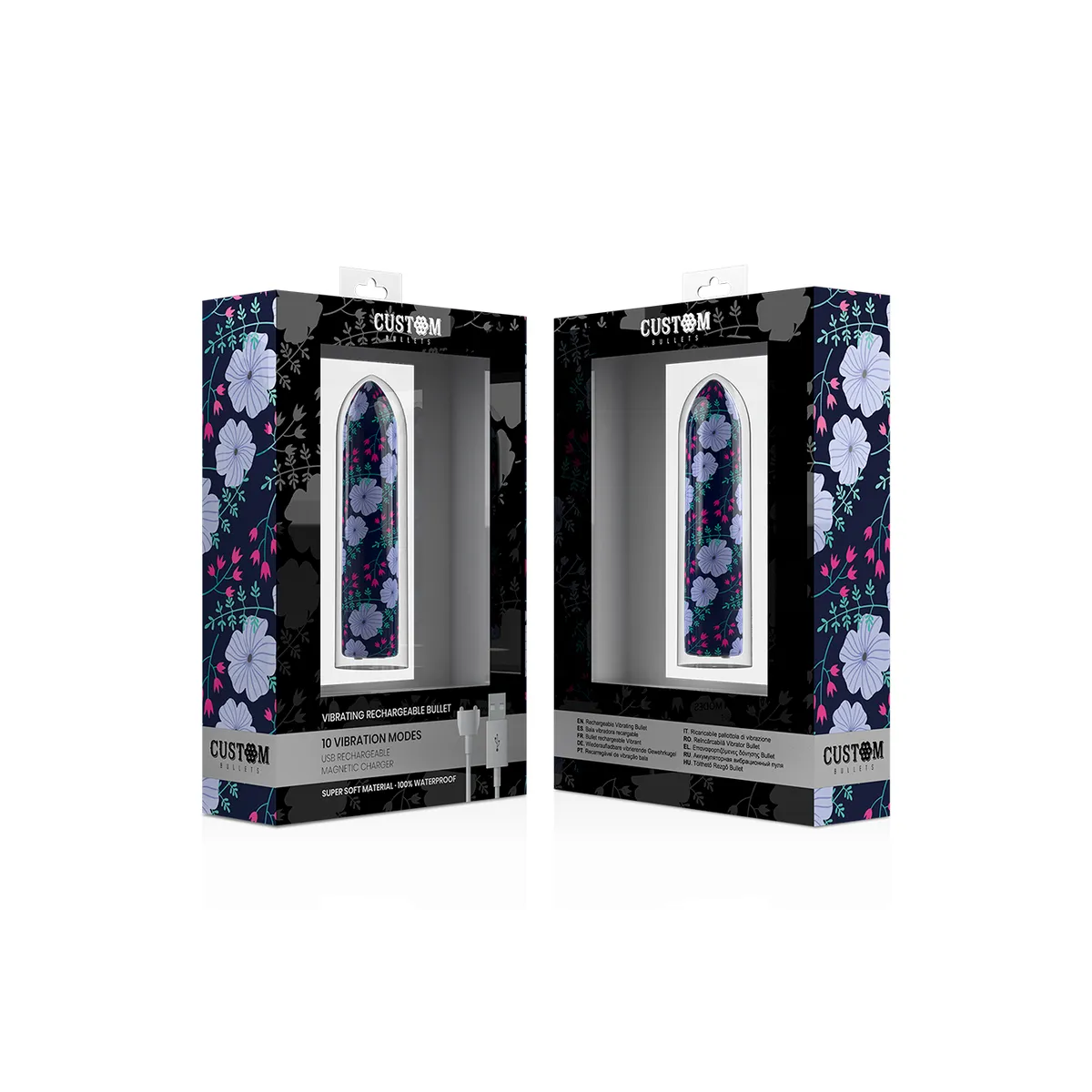 Aufladbare Bullet Spring 10 Intensities von Custom Bullets | Fesselliebe.de