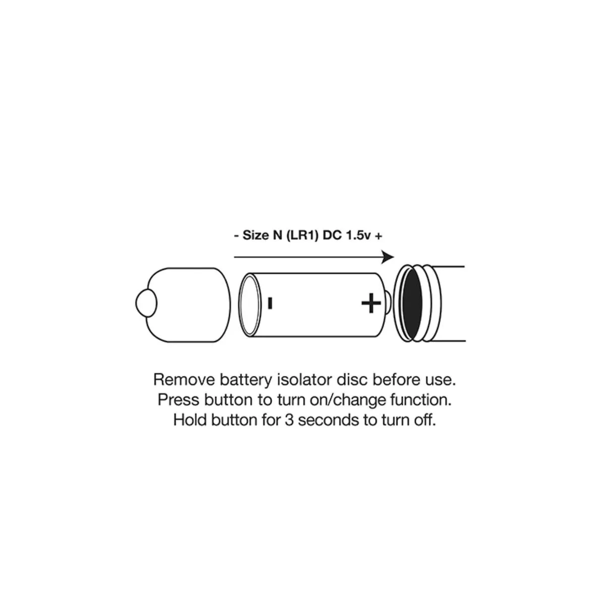 Vibrierende Kugel Ro-80mm Mitternachtsmetall von Rocks-Off | Fesselliebe.de