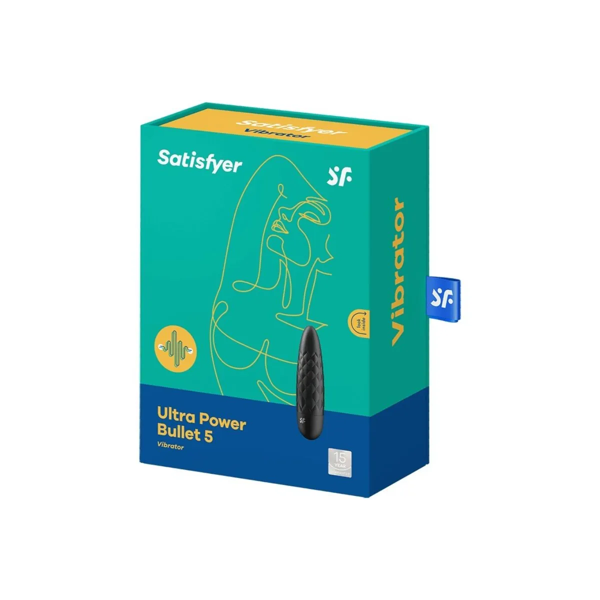 Ultra Power Bullet 5 Schwarz von Satisfyer Vibrator | Fesselliebe.de