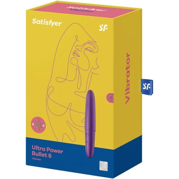 Ultra Power Bullet 6 Lila von Satisfyer Vibrator | Fesselliebe.de