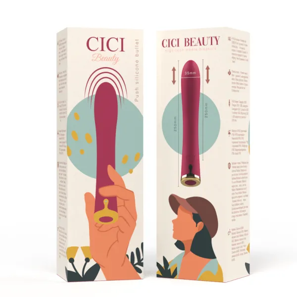 Premium Silikon Push Bullet von Cici Beauty | Fesselliebe.de
