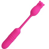 Nobikuma Rosa Silikon-Vibrierbullet von Pretty Love Flirtation | Fesselliebe.de