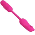 Nobikuma Rosa Silikon-Vibrierbullet von Pretty Love Flirtation