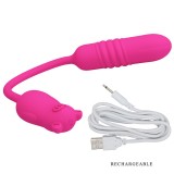 Nobikuma Rosa Silikon-Vibrierbullet von Pretty Love Flirtation | Fesselliebe.de