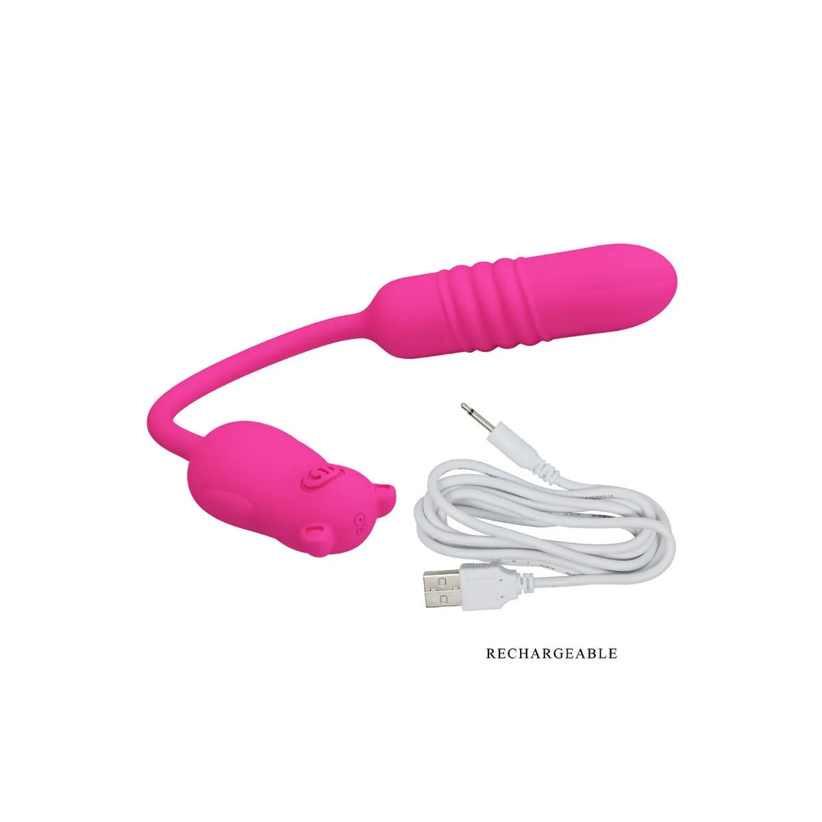 Nobikuma Rosa Silikon-Vibrierbullet von Pretty Love Flirtation | Fesselliebe.de