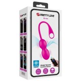 Elvira Pink wiederaufladbare Vibrierbälle von Pretty Love Smart | Fesselliebe.de