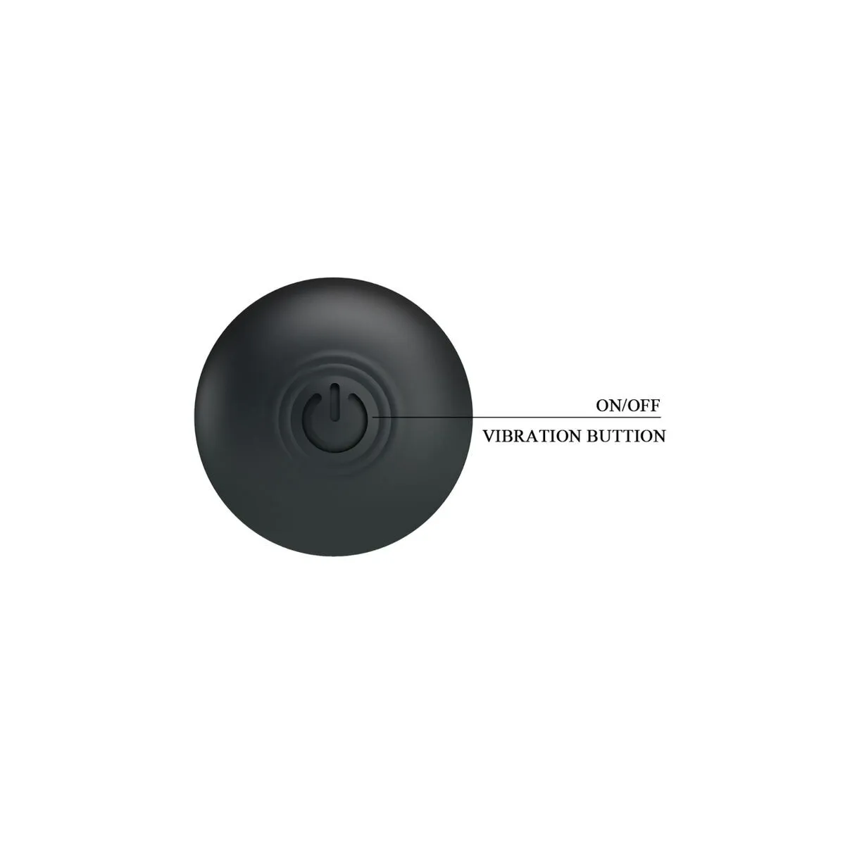 Goldener wiederaufladbarer Kugelvibrator von Pretty Love Bottom | Fesselliebe.de