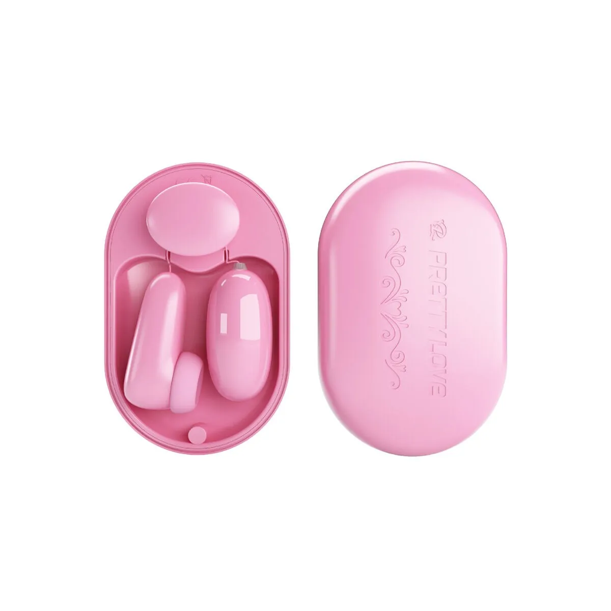 Magic Box Vibrationskugel & Rosa Stimulator von Pretty Love Smart | Fesselliebe.de