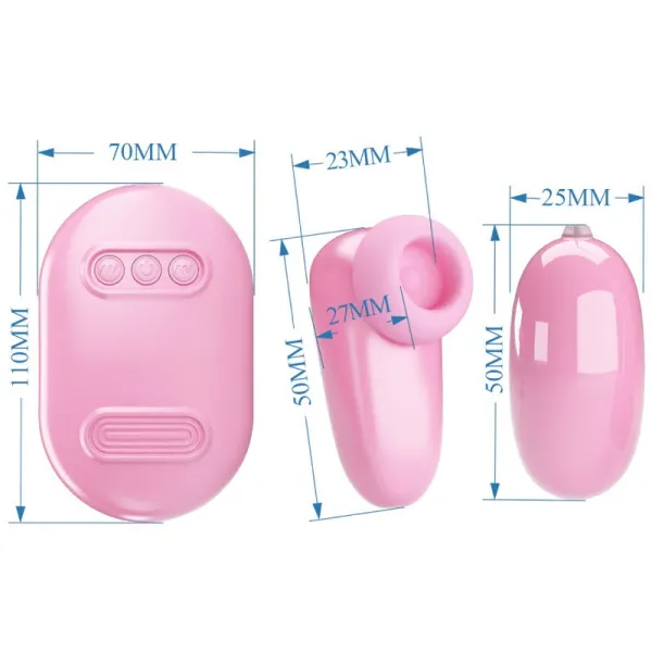 Magic Box Vibrationskugel & Rosa Stimulator von Pretty Love Smart | Fesselliebe.de