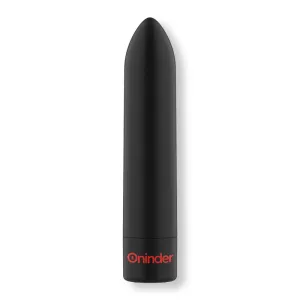 Berlin Bullet Vibrator Schwarz 9 Modi 8,5 X 2 cm - Kostenlose App von Oninder
