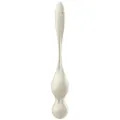Love Birds Vibrierende Kegel-Kugeln Weiss von Satisfyer Balls