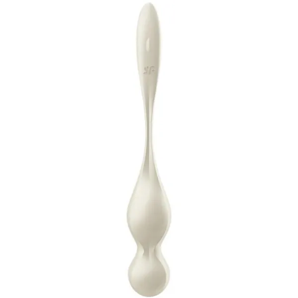 Love Birds Vibrierende Kegel-Kugeln Weiss von Satisfyer Balls | Fesselliebe.de