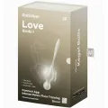 Love Birds Vibrierende Kegel-Kugeln Weiss von Satisfyer Balls