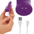 Todrick Violet Klitorisstimulierende Kugel von Intense Fun