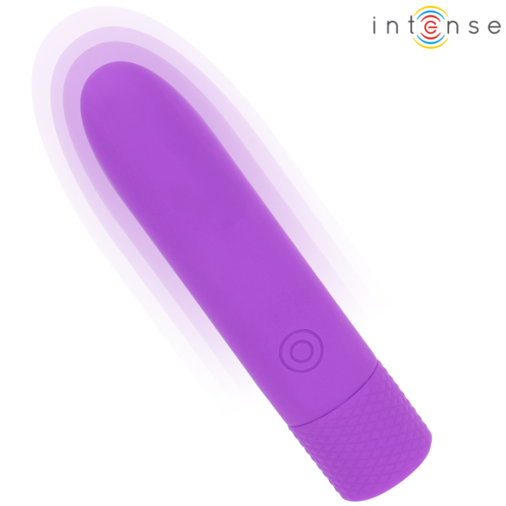 Symone Usb wiederaufladbarer Vibrierender Bullet 8 Vibrationen Lila 10 X 2,2 cm von Intense Fun | Fesselliebe.de