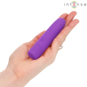 Symone Usb wiederaufladbarer Vibrierender Bullet 8 Vibrationen Lila 10 X 2,2 cm von Intense Fun