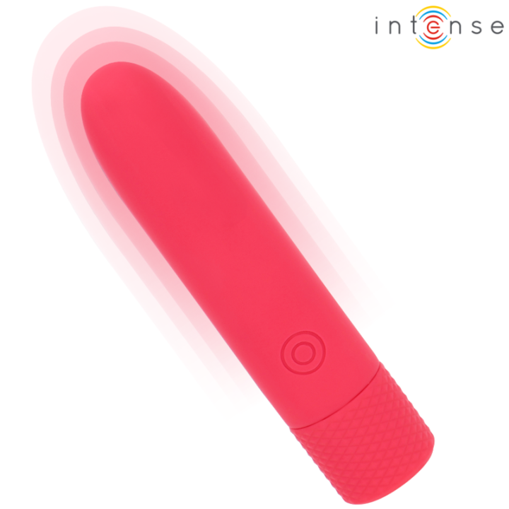 Symone Usb wiederaufladbarer Vibrierender Bullet 8 Vibrationen Rot 10 X 2,2 cm von Intense Fun | Fesselliebe.de