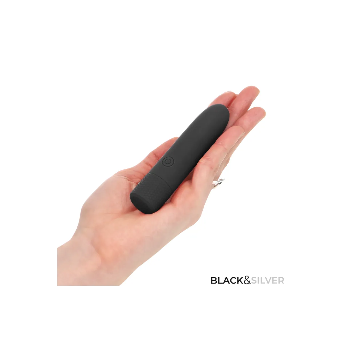 Geri Usb wiederaufladbarer Vibrierender Bullet 8 Vibrationen Schwarz 10 X 2,2 cm von Black&Silver | Fesselliebe.de