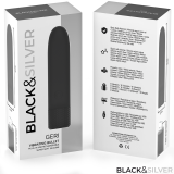 Geri Usb wiederaufladbarer Vibrierender Bullet 8 Vibrationen Schwarz 10 X 2,2 cm von Black&Silver | Fesselliebe.de