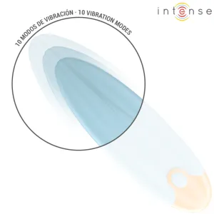 Mike Vibrierendes Bullet 10 Vibrationen Blau von Intense Fun