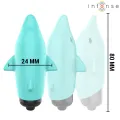 Echo Vibrierendes Bullet Delphin Blau 8 X 4,7 cm von Intense Fun