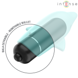 Echo Vibrierendes Bullet Delphin Blau 8 X 4,7 cm von Intense Fun | Fesselliebe.de