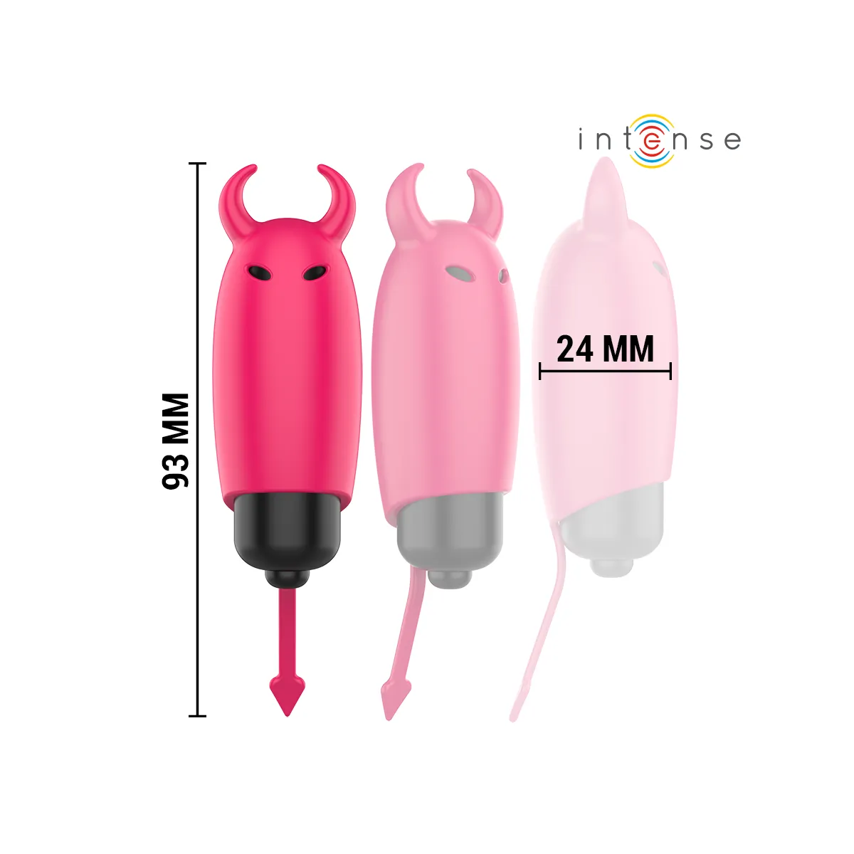 Scarlet Vibrierende Kugel Red Demon 9,3 X 2,4 cm von Intense Fun | Fesselliebe.de