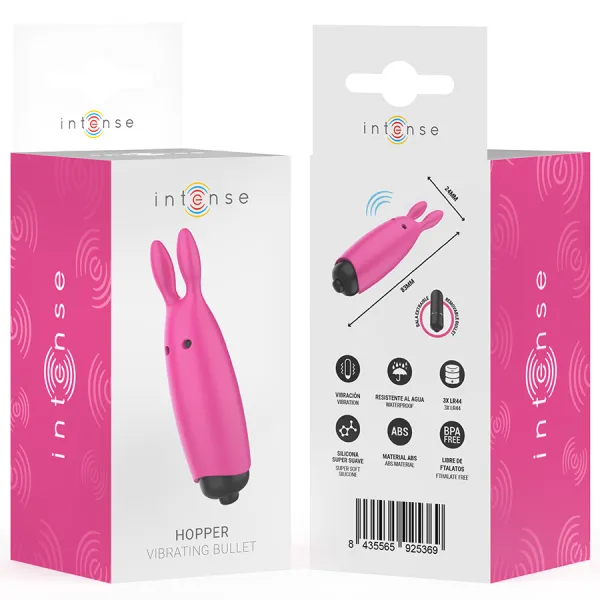 Hopper Pink Vibrierendes Bullet 8,3 X 2,4 cm von Intense Fun | Fesselliebe.de