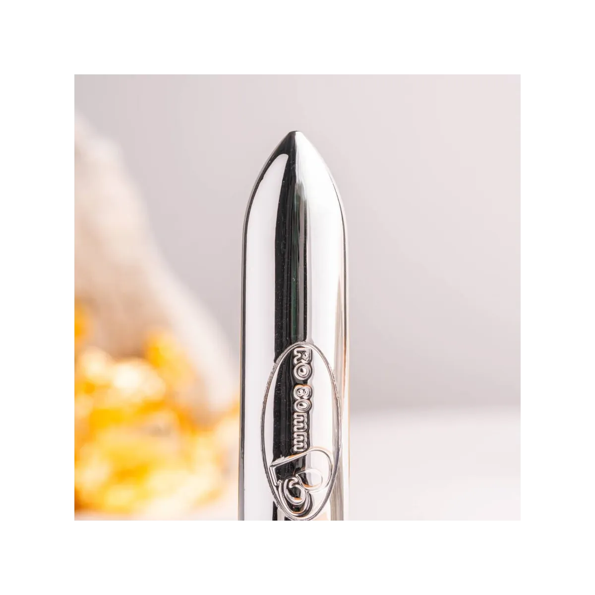 Ro-80 Chrom Vibrierendes Bullet Silber von Rocks-Off | Fesselliebe.de