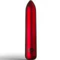 Wiederaufladbarer Vibrierender Bullet Poppy Red von Rocks-Off