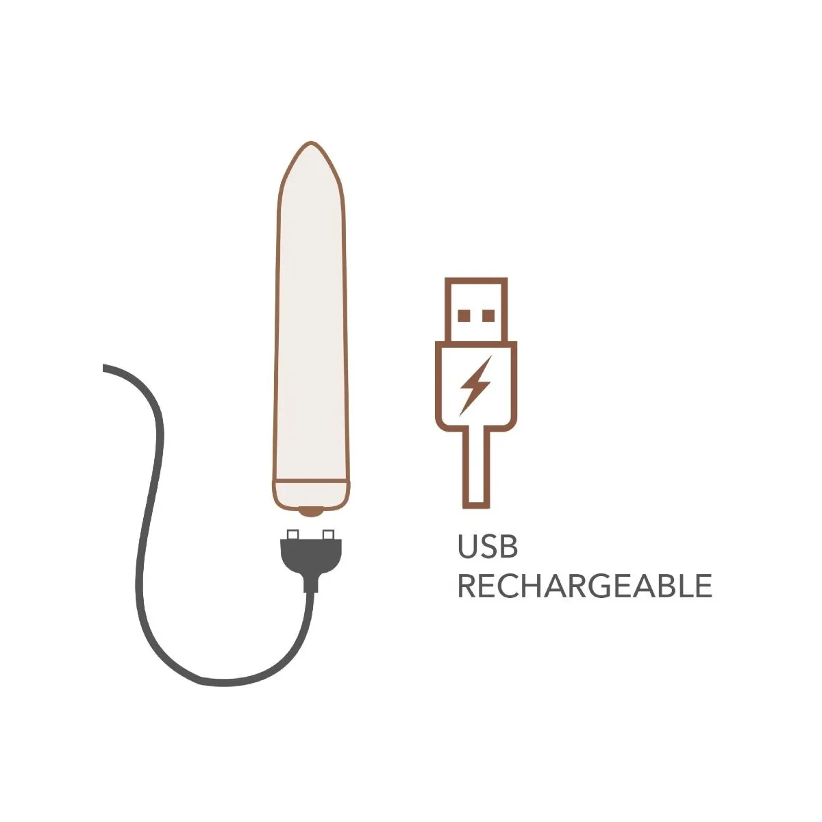 Wiederaufladbarer Vibrierender Bullet Poppy Red von Rocks-Off | Fesselliebe.de