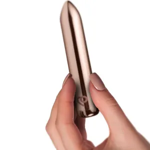 Wiederaufladbarer Vibrierender Bullet Golden Rose von Rocks-Off
