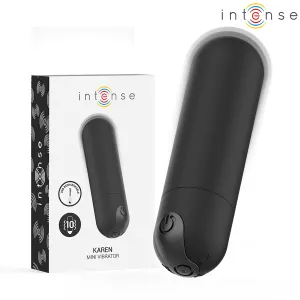 Karen Mini wiederaufladbarer Vibrationskugel Schwarz von Intense Fun | Fesselliebe.de