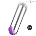 Karen Mini wiederaufladbarer Vibrationskugel Silber von Intense Fun