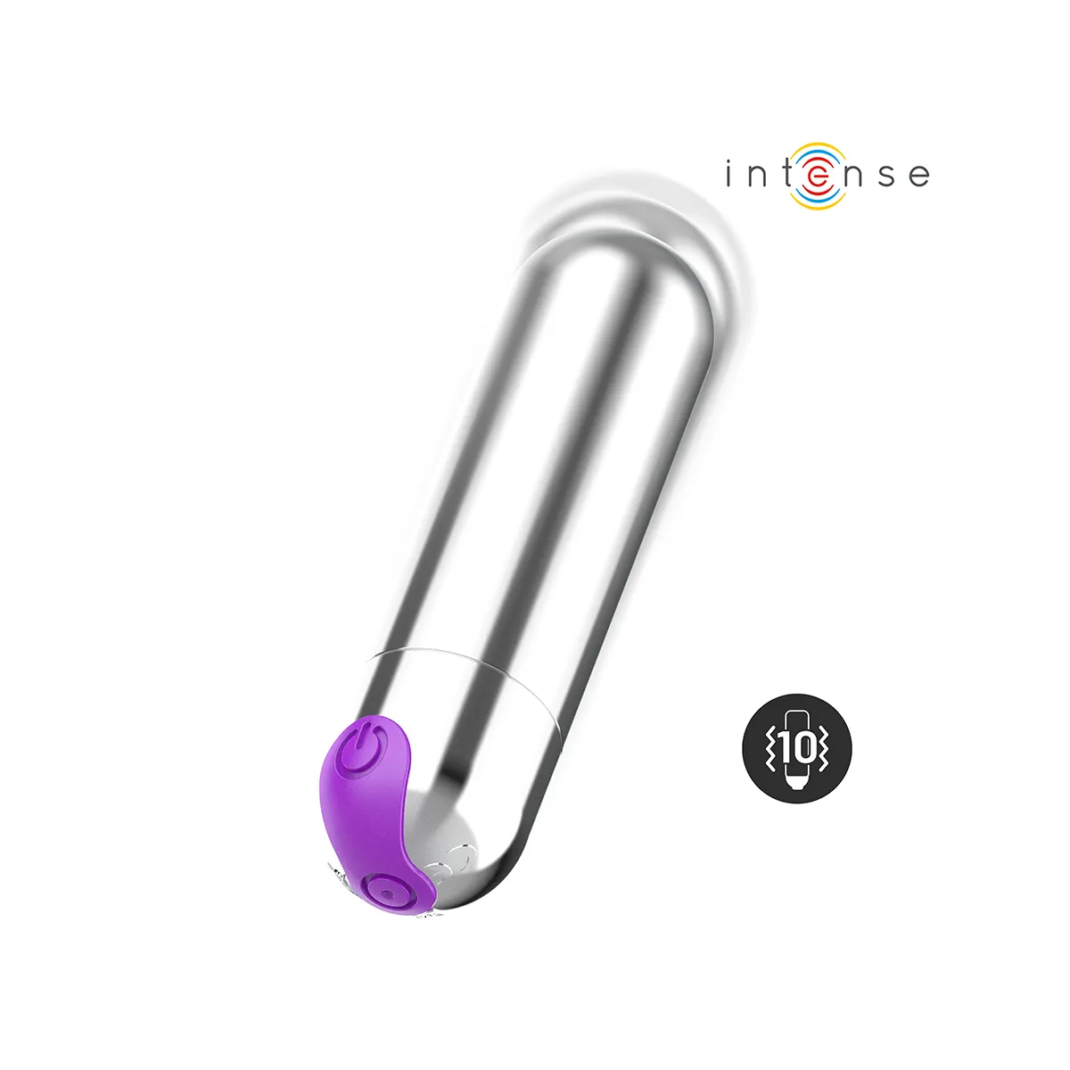 Karen Mini wiederaufladbarer Vibrationskugel Silber von Intense Fun | Fesselliebe.de