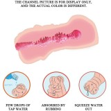 Water Skin Vagina Masturbator mit Vibrierenden Kugeln von Crazy Bull | Fesselliebe.de