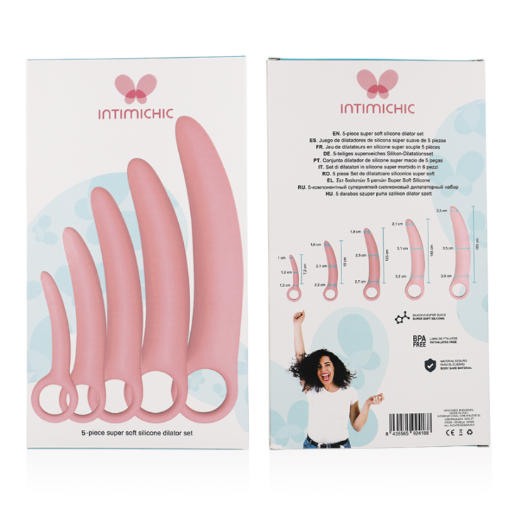 Silikone Dilator 5 Pcs von Intimichic | Fesselliebe.de