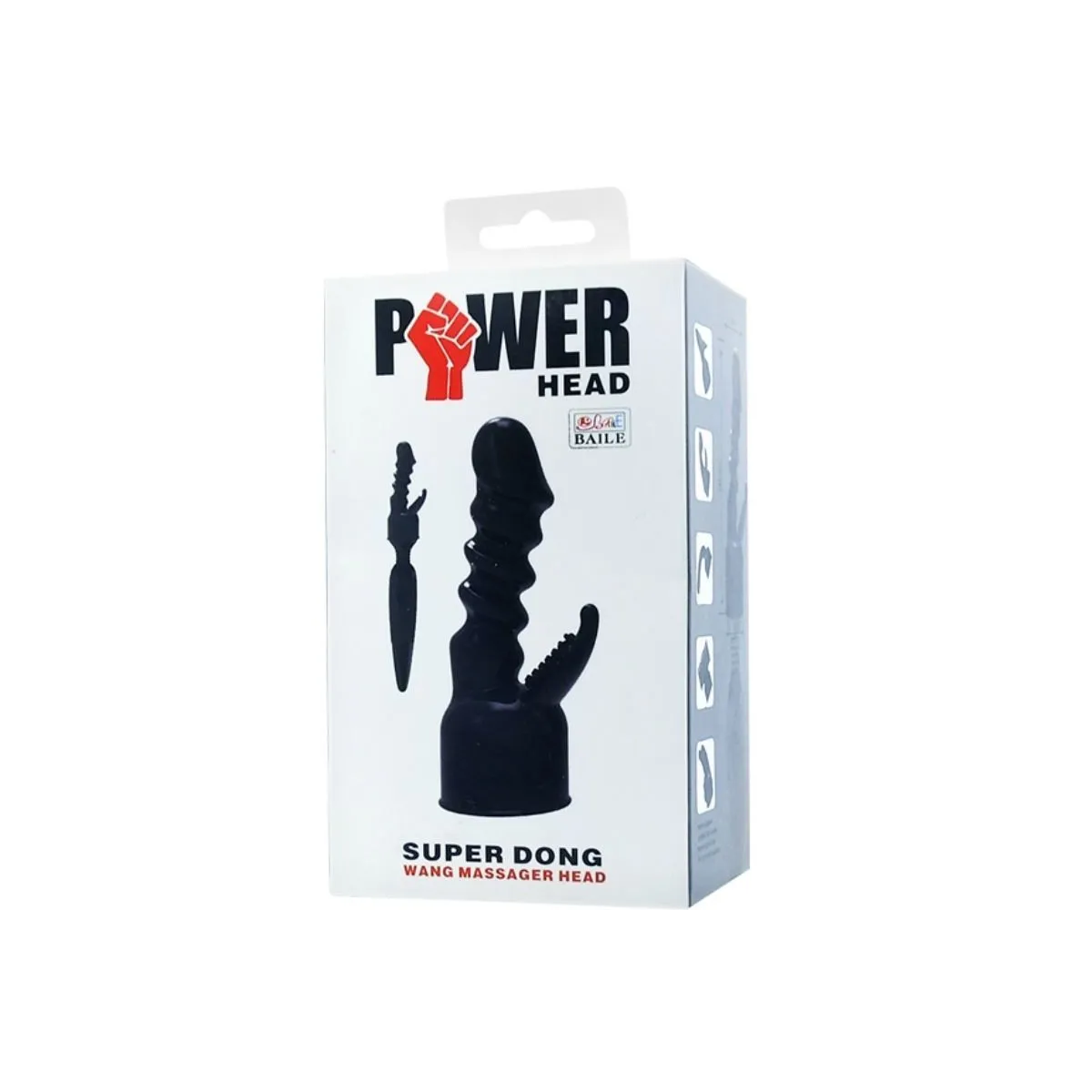Power Head Auswechselbare Kopf für Innere und Klitoristimulation von Baile Power Head | Fesselliebe.de