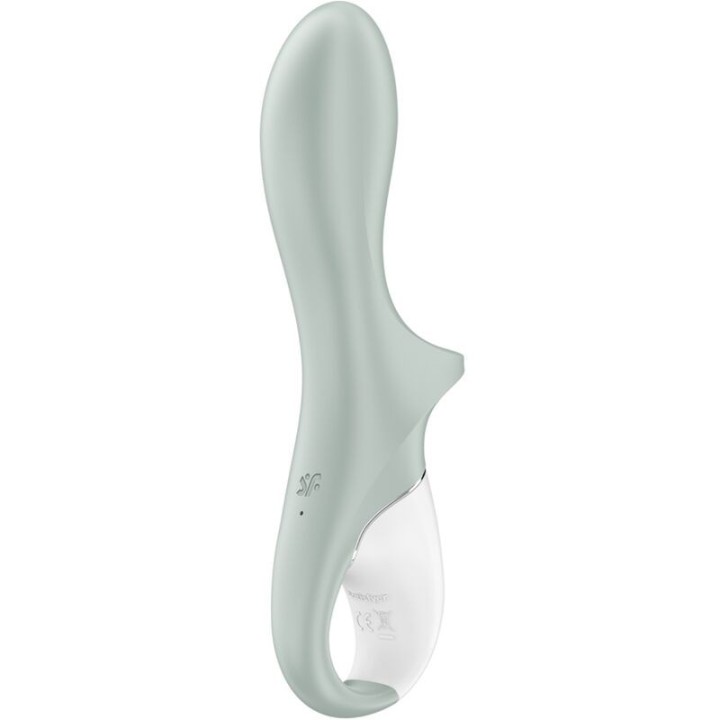 Air Pump Booty 3 aufblasbarer Analvibrator Graugrün von Satisfyer Vibrator | Fesselliebe.de