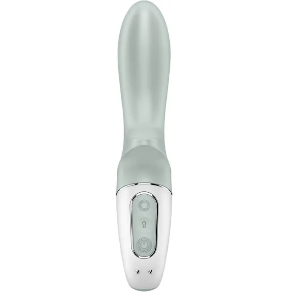 Air Pump Booty 3 aufblasbarer Analvibrator Graugrün von Satisfyer Vibrator | Fesselliebe.de