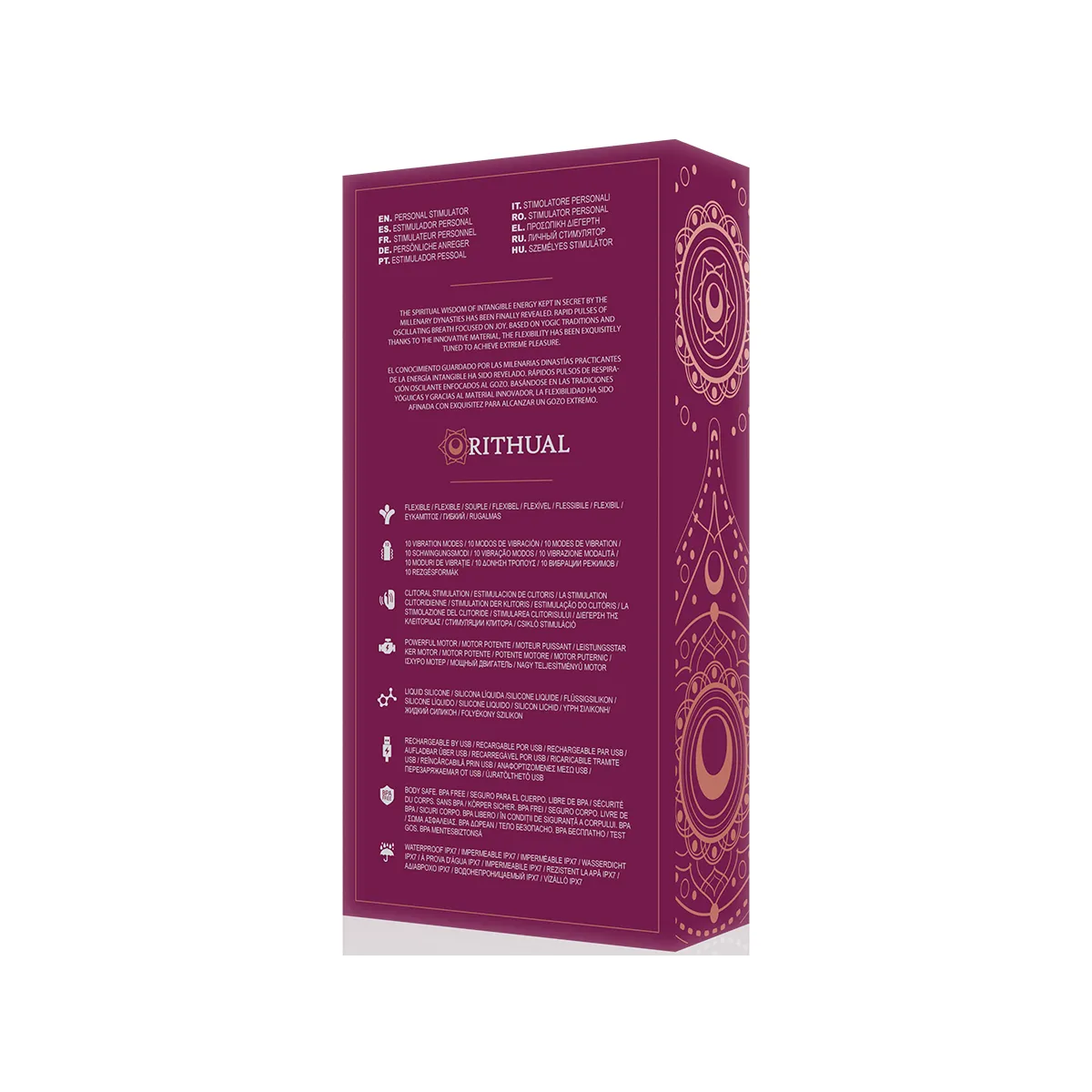 Anusara Dual wiederaufladbarer Motor 2,0 Orchidee von Rithual | Fesselliebe.de