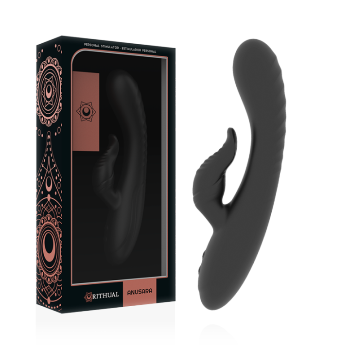 Anusara Dual wiederaufladbarer Motor 2,0 Schwarz von Rithual | Fesselliebe.de
