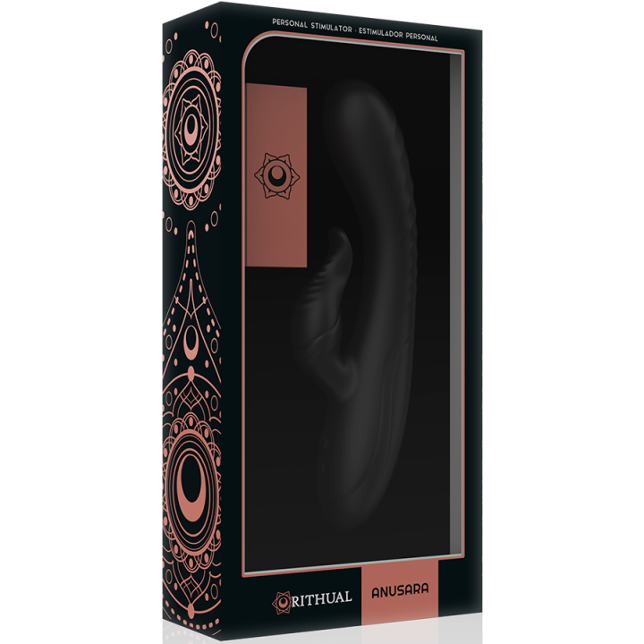 Anusara Dual wiederaufladbarer Motor 2,0 Schwarz von Rithual | Fesselliebe.de