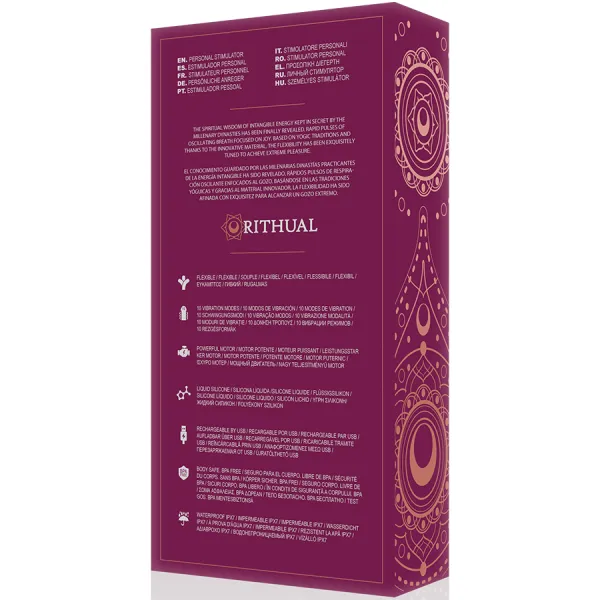 Orchid wiederaufladbarer G-Punkt Kriya Ritualstimulator von Rithual | Fesselliebe.de